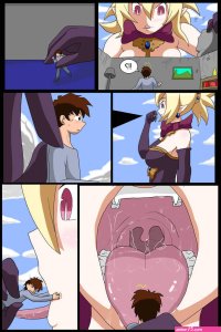 Giantess Rozalin Vore Comic by JiroKatsu on DeviantArt