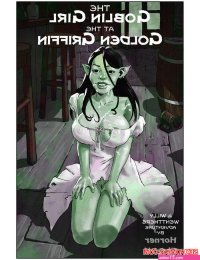 Porn comic Goblin Girl at the Golden Griffin. Horner Flook Sex comic brunette goblin was