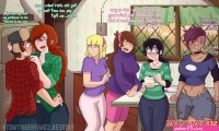 Porn comic Tambry x Dipper. Chapter 1. Gravity Falls. Hermit Moth. Sex comic busty brunette decided
