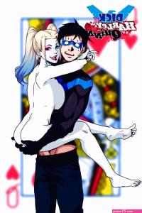 Dick Harley Quinn porn comic