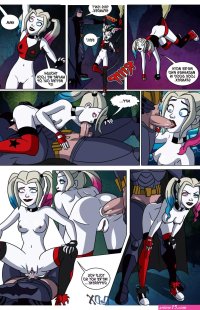 Harley visits the batcave comic by dedx nude porn picture
