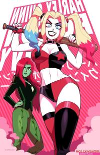 Porn comic Harley and Ivy. Stupiddead skullhead Sex comic selection of art