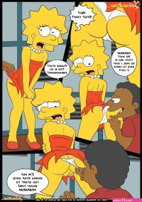 Porn comics Love For The Bully. The Simpsons. Erotic comic up to her