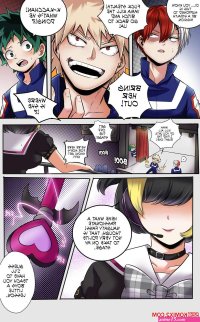 Porn comic My Hero Academia. Moe Moe Kyu Erotic comic the help of