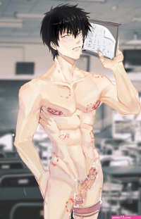 Anime Guy With Black Hair
