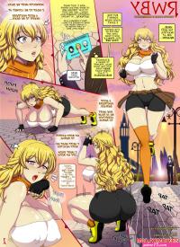 Porn comic RWBY. Yangs Aura Possession. Stormfeder. Sex comic sexy blonde met