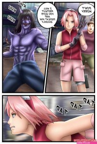 Porn comics Sakura. Necroxx Erotic comic battle with him.