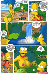Porn comic The Simpsons Paradise. DRAH NAVLAG Erotic comic up on a