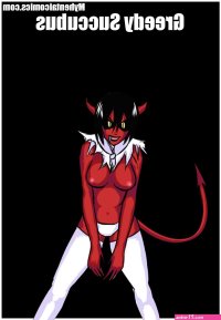 Greedy Succubus Porn Comic on