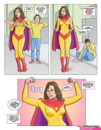 Porn comic Super Swap. Elliot Reid Sex comic superhero has swapped