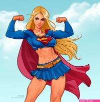 Super Girl Porn Comic english 01