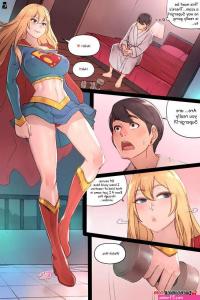 Porn comics Supergirl s Secret Service. Superman. Mr.Takealook. Erotic comic never gets tired