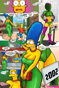 Porn comic The Gift. The Simpsons. Sex comic asked for a