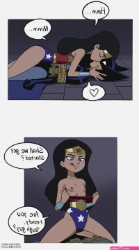 Loli Wonder Woomen porn comic