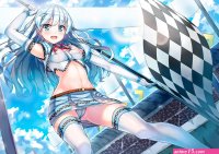 upskirt cameltoe panties anime Kuuki Shoujo anime girls