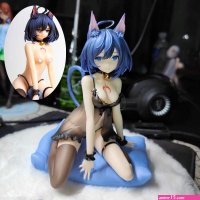 17 Anime AniGame miHoYo Figure Kawaii Seele Fererai PVC Action Figure Desnudas sin censura Nude Girl Collection Model Doll Toy