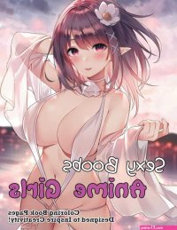 Sexy Boobs Anime Girls Coloring Book Designed... by Jones Luis