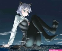 Anime upskirt pantsu shot school uniform open mouth Playmat Gaming Mat Desk