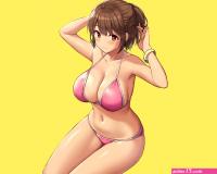 Download wallpaper kawaii girl boobs anime pretty big boobs babe cute section seinen in resolution 1280x1024