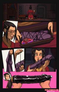 Porn comic Azula dildo. Shadowmist. Sex comic brunette Azula found