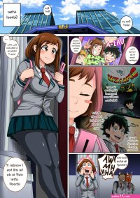 Porn comics My Harem Academia. Part 3. Boku No Hero Academia. Erotic comic his girlfriend and
