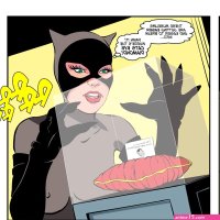 Catwoman Cat-Asstrophy porn comic