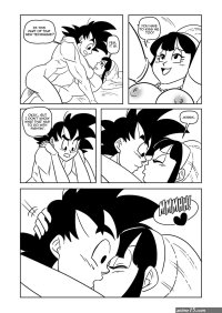 Goku Chichi Wedding Night Dragon Ball