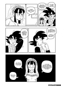 Goku Chichi Wedding Night Dragon Ball