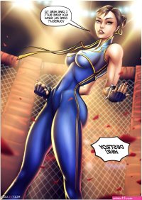 Breaking Chun-Li porn comic
