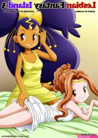 Porn comic Lesbian Fantasy Island. Iris And Mimi. Chapter 3. Pokemon. Palcomix. Sex comic walking around the