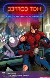 Hot Coffee Spider-Man Tracy Scops