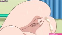 anime girl watch porn and virtual fucked.