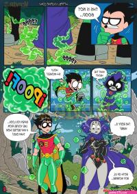 Porn comics Stranded. Chapter 1. Teen Titans. Macergo. Erotic comic There they were