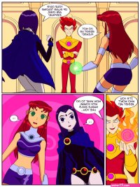 Teen Titans vs Ziziphus Porn comic Rule 34 comic Cartoon porn comic