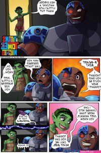 Titans Tower Nights- Nearphotison Teen Titans