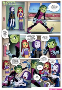 Teen Titans Porn Comic image 3284