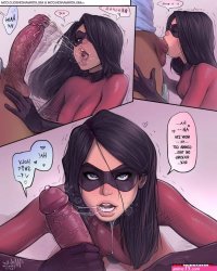 Porn comic Slutty Violet The Incredibles