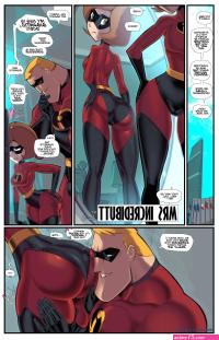 Mrs. Incredibutt The Incredibles Fred Perry