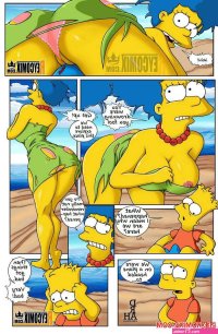 Porn comic The Simpsons Paradise. DRAH NAVLAG Sex comic MILF Marge and