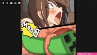 Minecraft Steve Jerking off watching Alex Get Gangbang by Creepers Comic Porn watch online