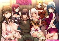anime girls anime ass wings original characters maid