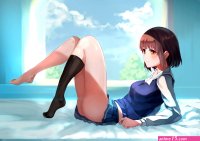 Wallpaper : anime girls ass cartoon black hair school uniform skirt schoolgirl Saenai Heroine no Sodatekata Megumi Katou clothing nopan leg undergarment 3508x2480