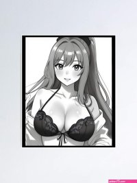 Empowering Manga Girls Waifu Material Sexy Hot Naked and Cute Anime Kawaii Girls with Big Boob Poster for Sale by CelestialChicC