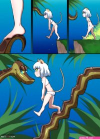 The Snake and the Cat porn comic