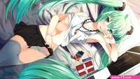 1920x1080 anime girls ecchi panties thigh highs vocaloid hatsune miku legs together legs JPG 432 kB HD Wallpaper