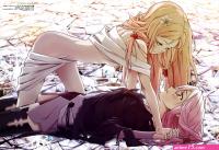 Yuzuriha Inori anime ecchi anime girls Guilty Crown Ouma Mana