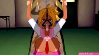 FUTA Yariko and Galko Facefuck Ring Gagged Kyouka