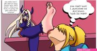 Mt Lady and Samus Licking Feet FULL by Marcelinhofeet from Pixiv Fanbox