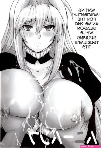 Waiting Impatiently for The Anime 2nd Season While Groping Tsukiumis Tits