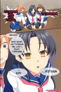 Porn comic Hypnotized Obedient Classmates. Chapter 1. MC. Erotic comic and he left